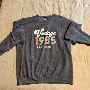 Vintage crew neck sweatshirt